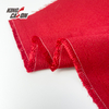 Material de ropa de aramida Tela roja resistente al calor