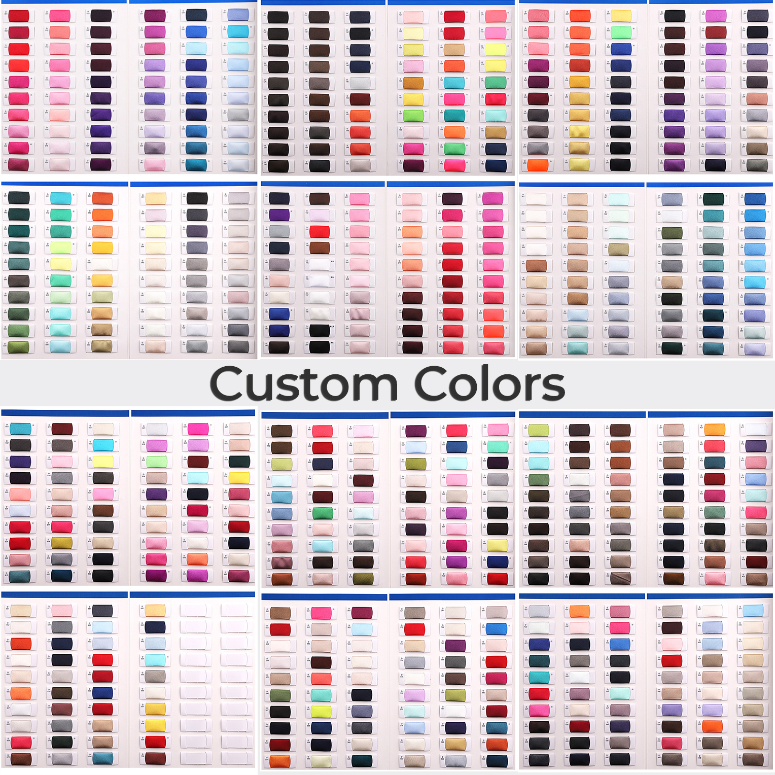 Eleva tus creaciones con lujosa tela satinada: ¡más de 100 colores vibrantes!