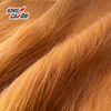 Tela marrón lanuda de piel sintética de pelo largo de 9 cm