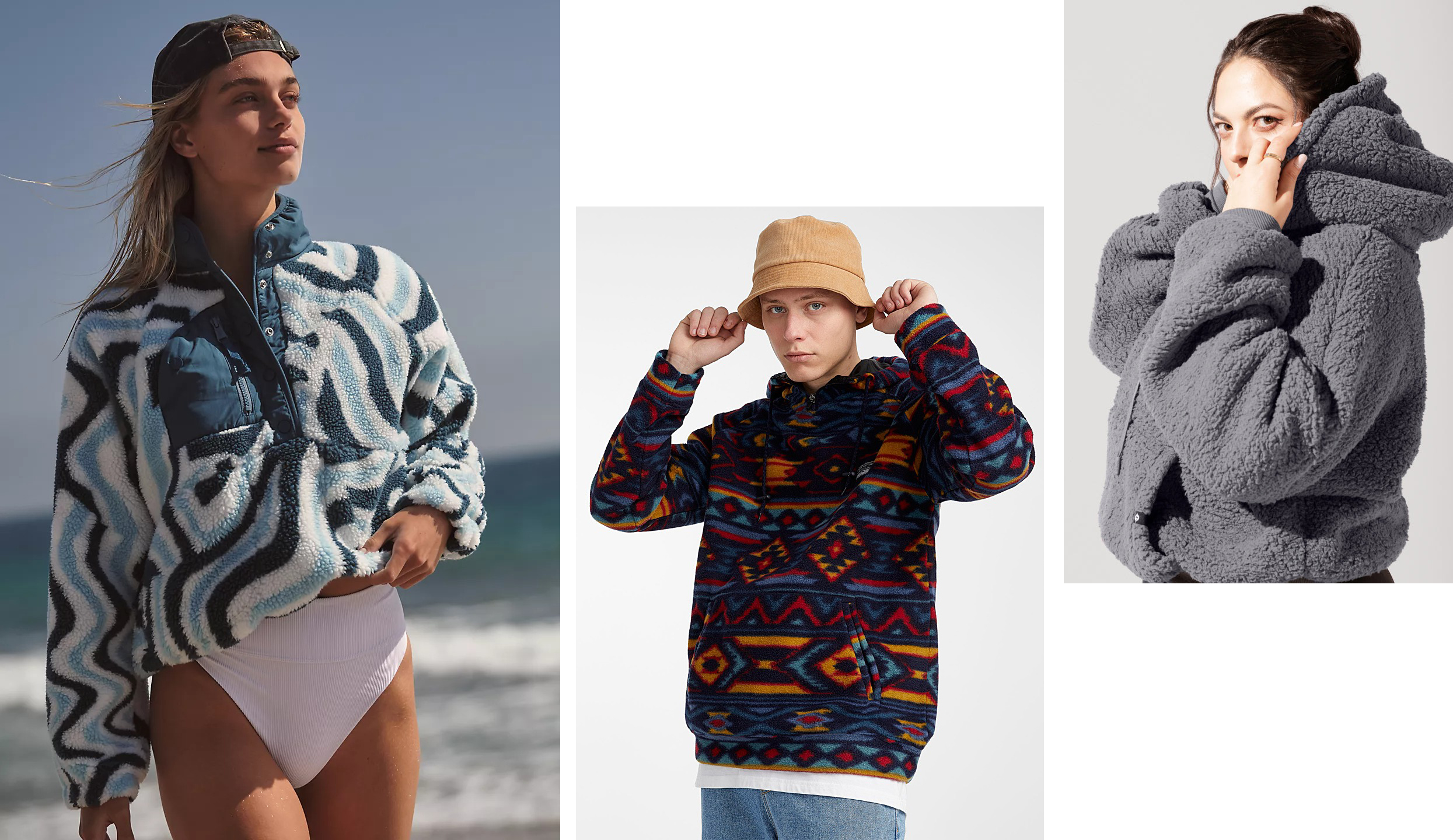 Adopte el estilo de tela Sherpa a la moda y la comodidad (7)