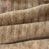 Tejido de lana de franela Jacquard tejido de trama de color sólido