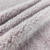 Tejido de lana Sherpa de color sólido que hace punto de trama